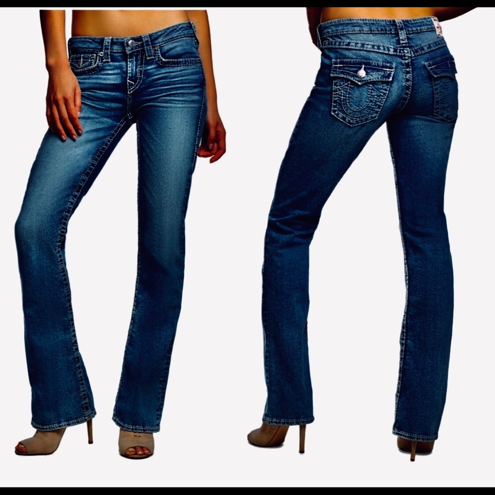 True Religion Hi rise Bootcut super sexy jeans